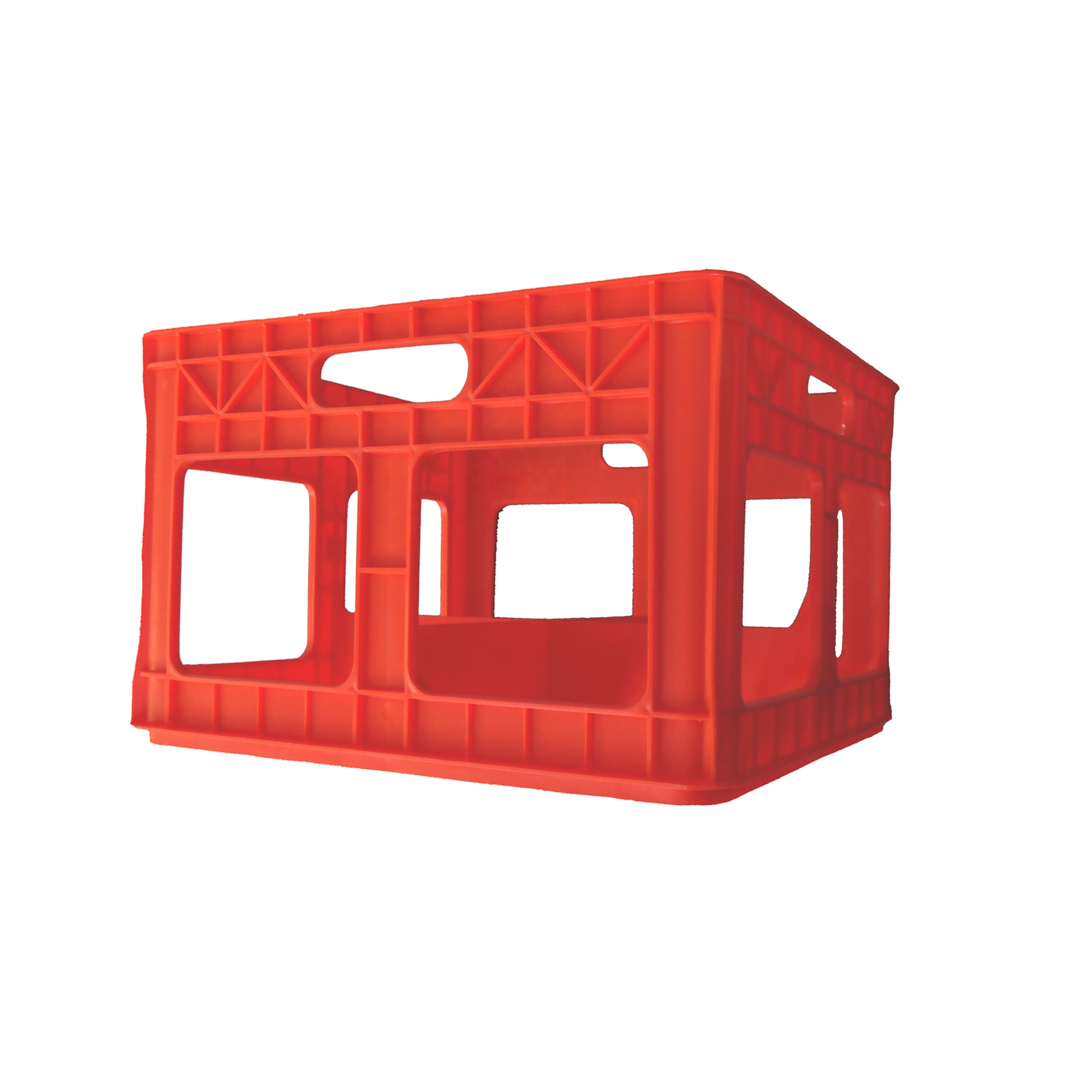 Custom Plastic Organizer Wall Mounted Tool Spare Stackable Shelf Rack Divisible Parts Storage Bins for Shelves Warehouse