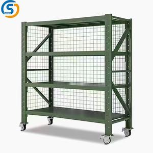 Heavy Duty Assemble Pallet Racking with Wheels