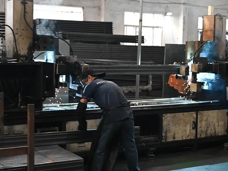 CO2 Shielded MIG Structural Welding