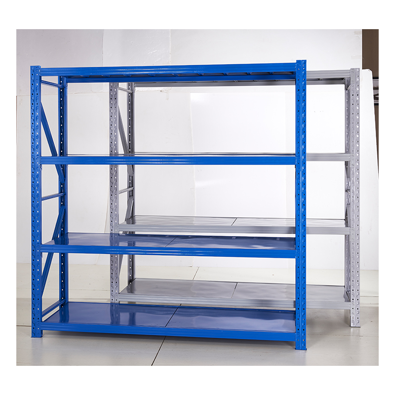 4 Layers 2000*600*2000mm Adjustable 200-500kg Storage Light Duty Shelves Long-span Racking for Warehouse