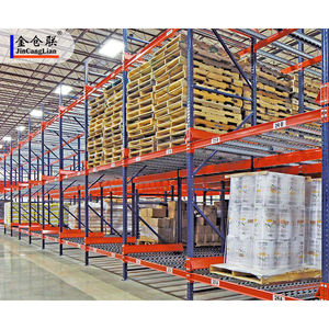 Most Popular Brand Industrial Heavy Duty Gravity Flow FIFO Steel Carton Flow Warehouse Storage Pallet Rack