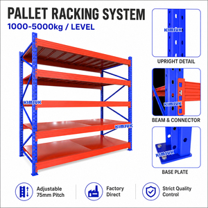 Heavy Duty Rack Laminated Aluminum Warehouse Rack Shelving Storage Rack Steel Shelf Units Plate Warehouse Etagere De Rangement