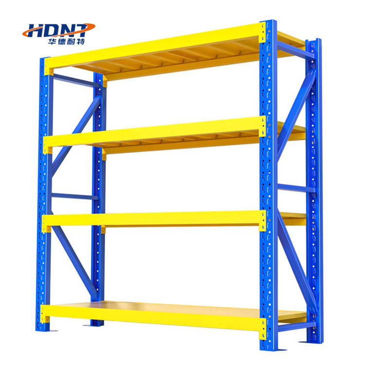 250KG Iron Adjustable Boltless Pallet Racking Long Span 5-Layer Light Duty Storage Shelving Units Garage Metal Stacking Steel
