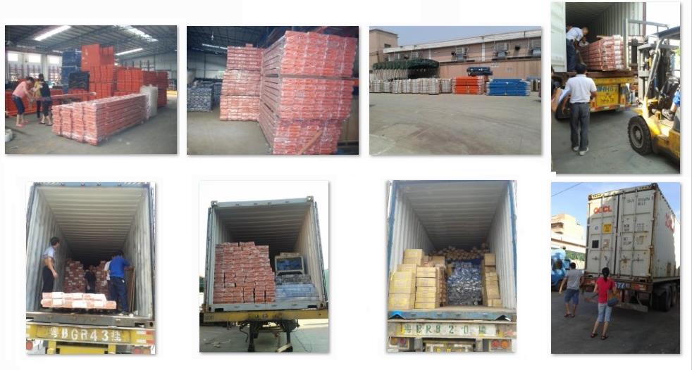 Products package & loading for exporting - 500 to 9000Kg/Layer Ce Sgs Tuv Iso Heavy Duty Mobile With Storage Bin Rack Shelving for Garage Ing Shelf Shelves