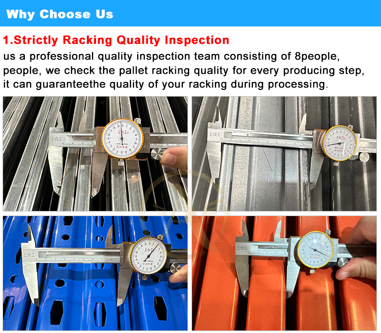 Customized Heavy-Duty Steel Warehouse Pallet System Industrial Racking Pallet Rack Shelving for Industrial Shelves