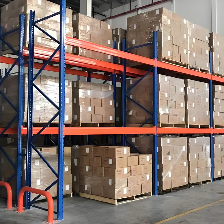 Heavy Duty Adjustable Cold Rolled Steel Warehouse Shelving Turnkey Storage Solution with 4000kg Capacity Easy Installation