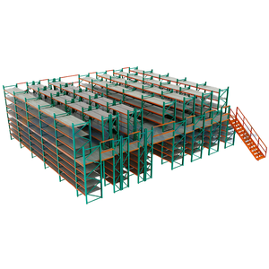 Industrial Mezzanine Racking for Warehouse Distribution Center Factory Logistics Storage Mezzanine Platform Shelving