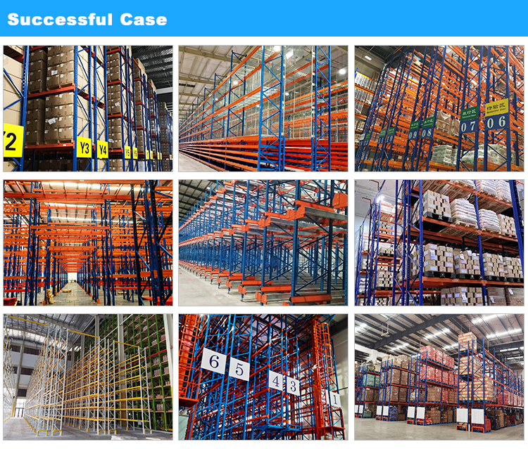 Customized Heavy-Duty Steel Warehouse Pallet System Industrial Racking Pallet Rack Shelving for Industrial Shelves