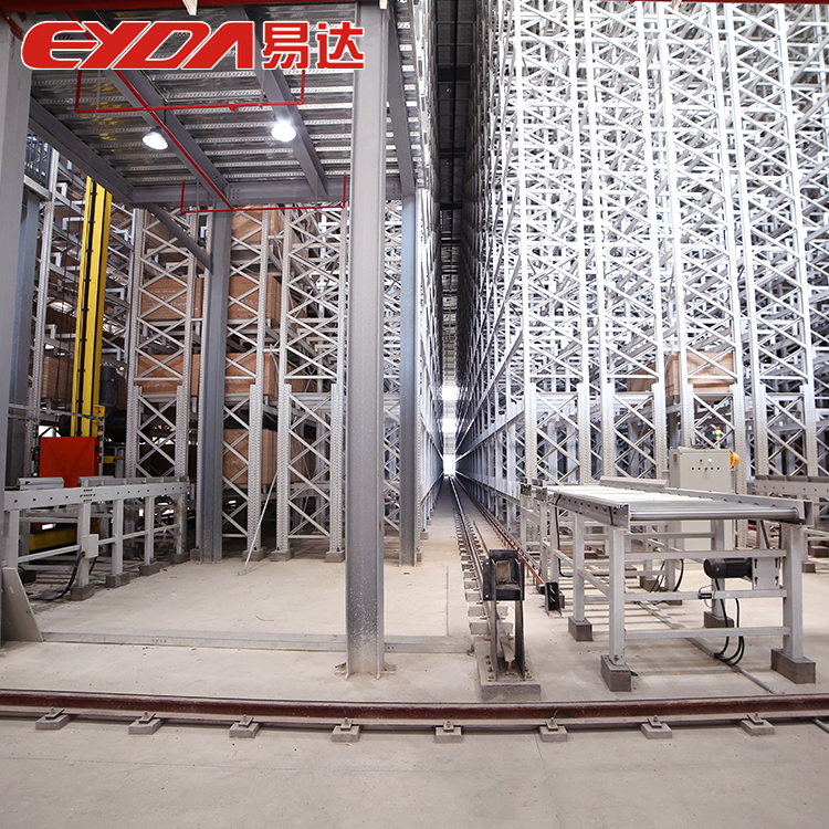EYDA ASRS Warehouse System Stack Crane Automated Storage Retrieval System Free Design Intelligent Cold Storage Shuttle Rack High