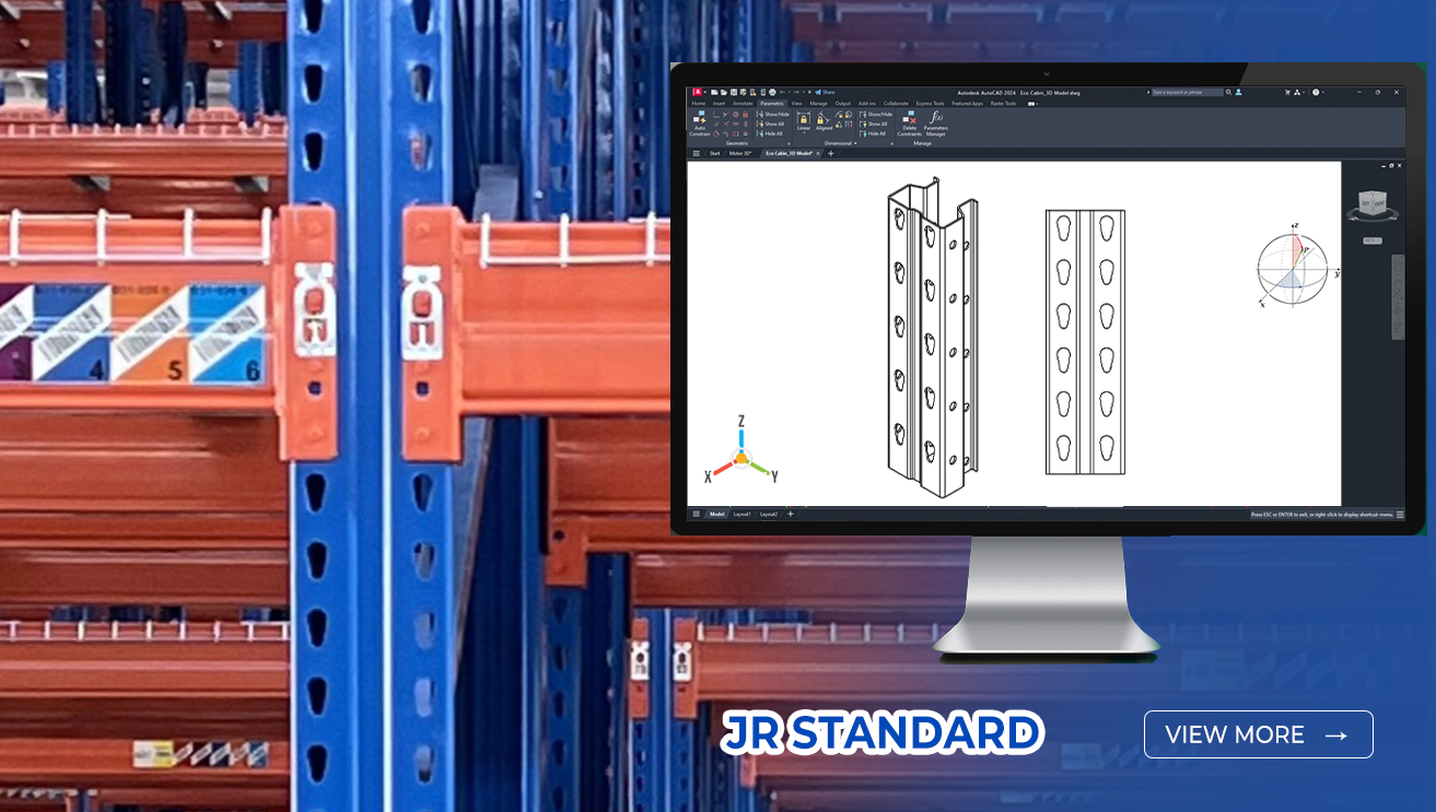 Selective Pallet Racking System