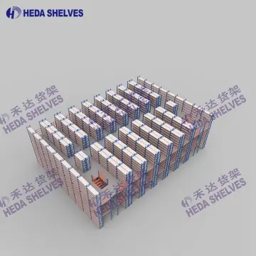 Shelving-Supported Mezzanine for Picking