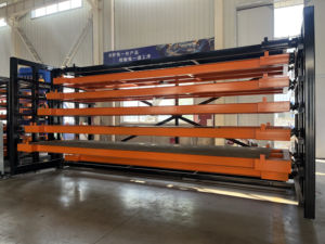 Multi-Tier Carbon Steel Powder Coated Racking