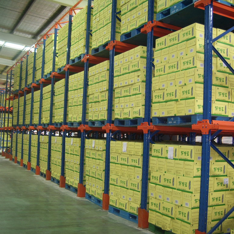 NOVA Customized Warehouse Shelf, Q235 Cold Rolled Steel Drive-in Pallet Racking System Rack/ Industrial Storage Racking Systems