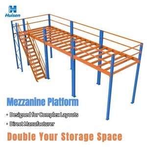 Industrial Wide Span Mezzanine Platform