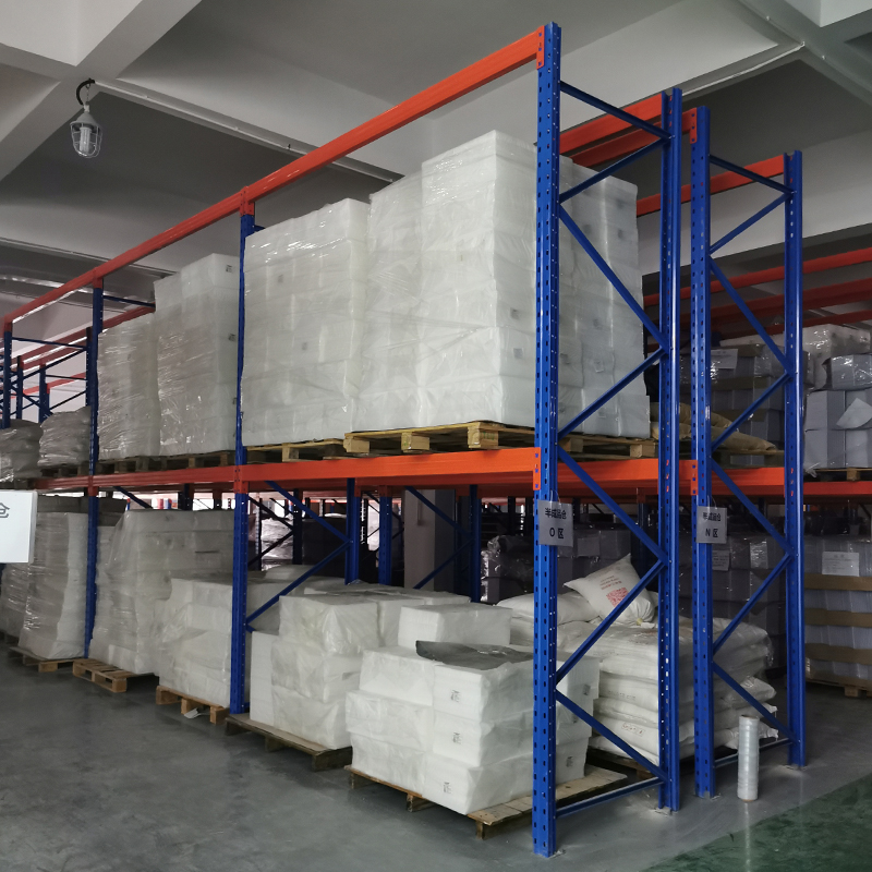 Pallet Warehouse Storage Steel Pallet Racking Heavy Duty Selective Pallet Racking System Double Deep Beam