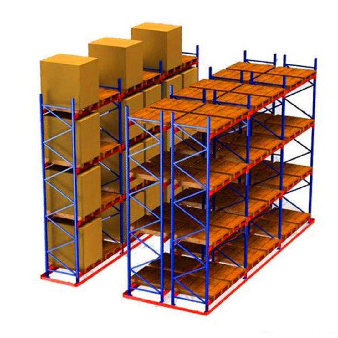 High Density Heavy Duty VNA Pallet Racking for Warehouse Storage Kaku Brand ISO/ Certified 1000-3000kg/layer Capacity