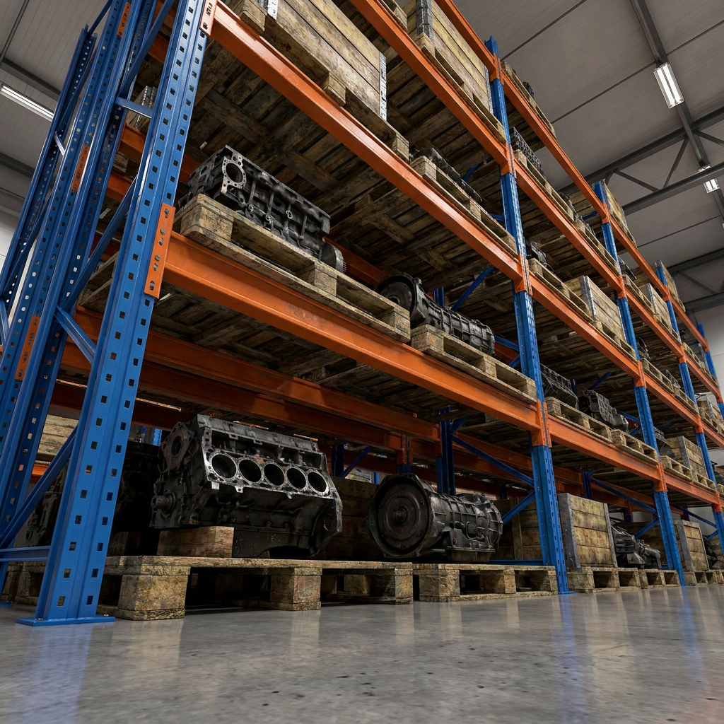 Distribution Center Pallet Racking System Heavy Duty Warehouse Storage Equipment