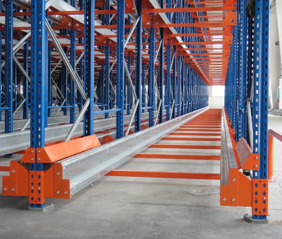 Warehouse Storage Automated Pallet Runner Shuttle Racking System