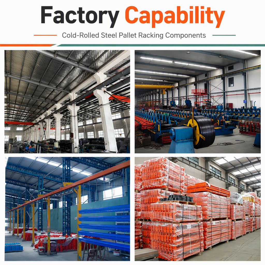 Teardrop Pallet Rack Mesh Vertical Storage Adjustable Shelves Unit Vna Racking System
