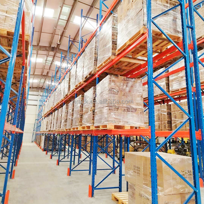 Industrial Heavy Duty Warehouse Granulating Racking Storage Racks with Corrosion Protection European Standard Pallet Rack