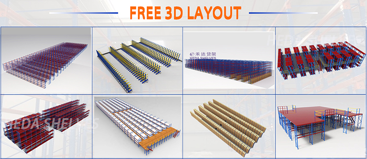 Industrial Rack Shelving Single Sided Heavy Duty Cantilever Racking System Cantilever Racks for Sale
