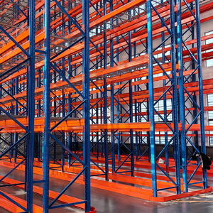 Heavy Duty Industrial Warehouse Storage Selective Teardrop Pallet Racking System