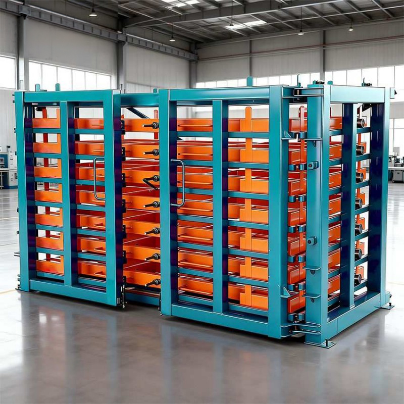 Space Saving Industrial Pallet Racking System with Pull Out Drawer Shelves for Sheet Metal