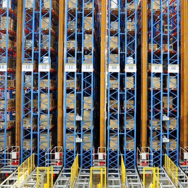 Automated Target Retrieval Racking System Pallet ASRS Warehouse Automated Storage Retrieval System