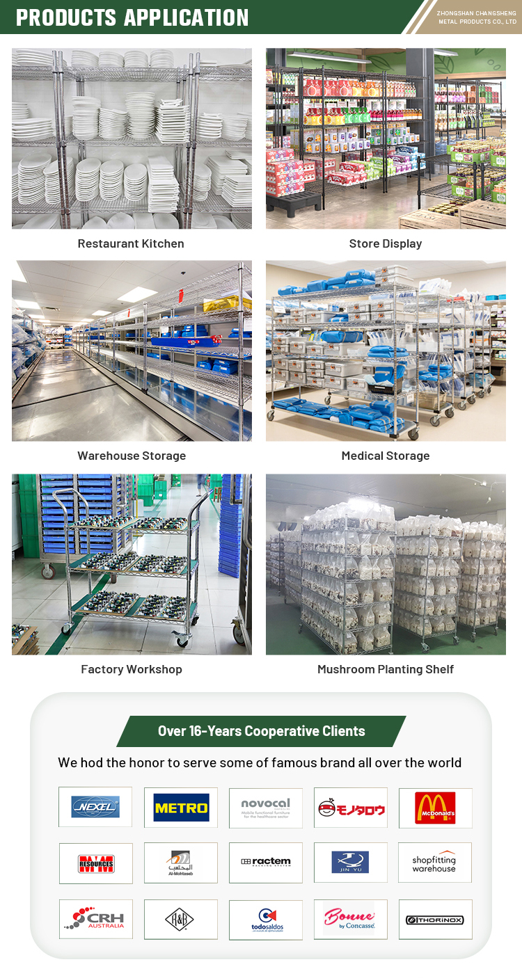 Stainless Steel Wire Rack Applications