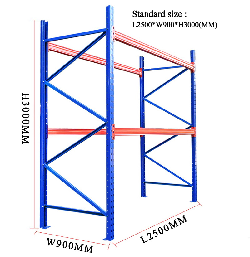 Warehouse Pallet Racking Detail