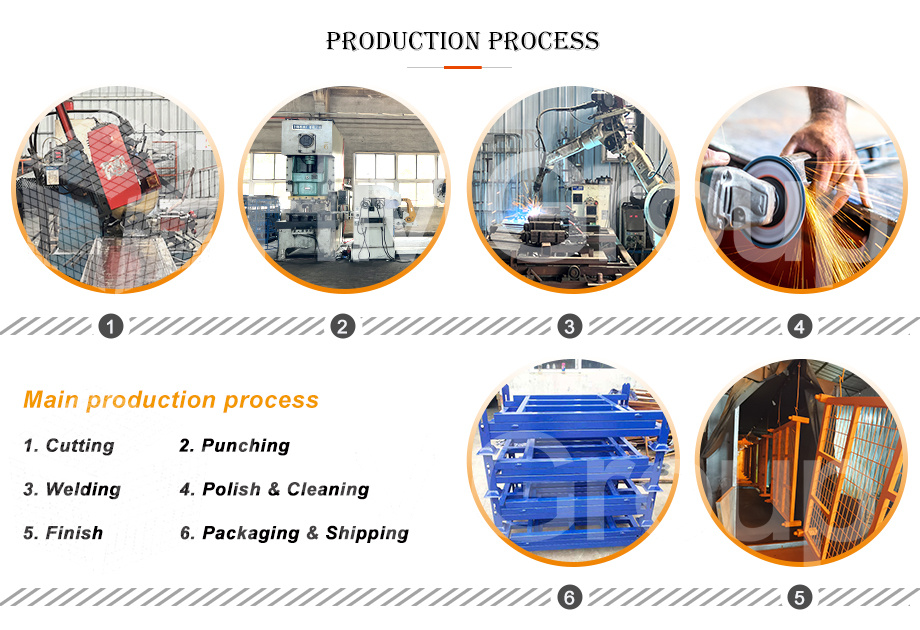 Customization Warehouse Stacking Heavy Duty Powder Coated Rolls Fabric Warehouse Rack