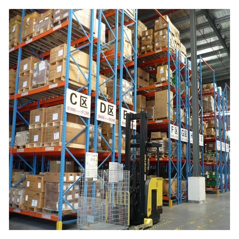 Heavy Duty Steel 5-Layer Bearing Capacity 500kg-3000kg Stacking Pallet Rack System Corrosion Protection Storage Shelves for