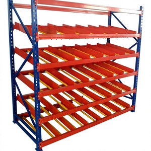 Gravity Carton Level Tilt Flow Rack FIFO Warehouse Roller