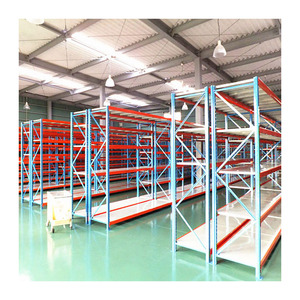 Medium Duty Warehouse Rack Adjustable Storage Racks and Shelves Selective Pallet Steel Rack