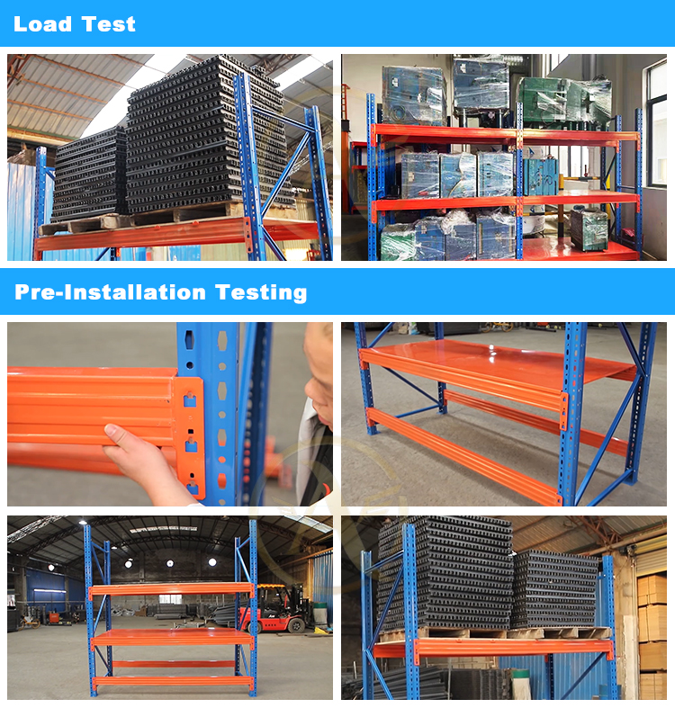 Customized Heavy-Duty Steel Warehouse Pallet System Industrial Racking Pallet Rack Shelving for Industrial Shelves