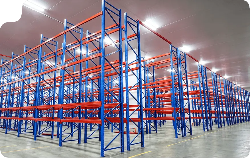 Cold storage pallet racking for South Asian cold chain warehouses