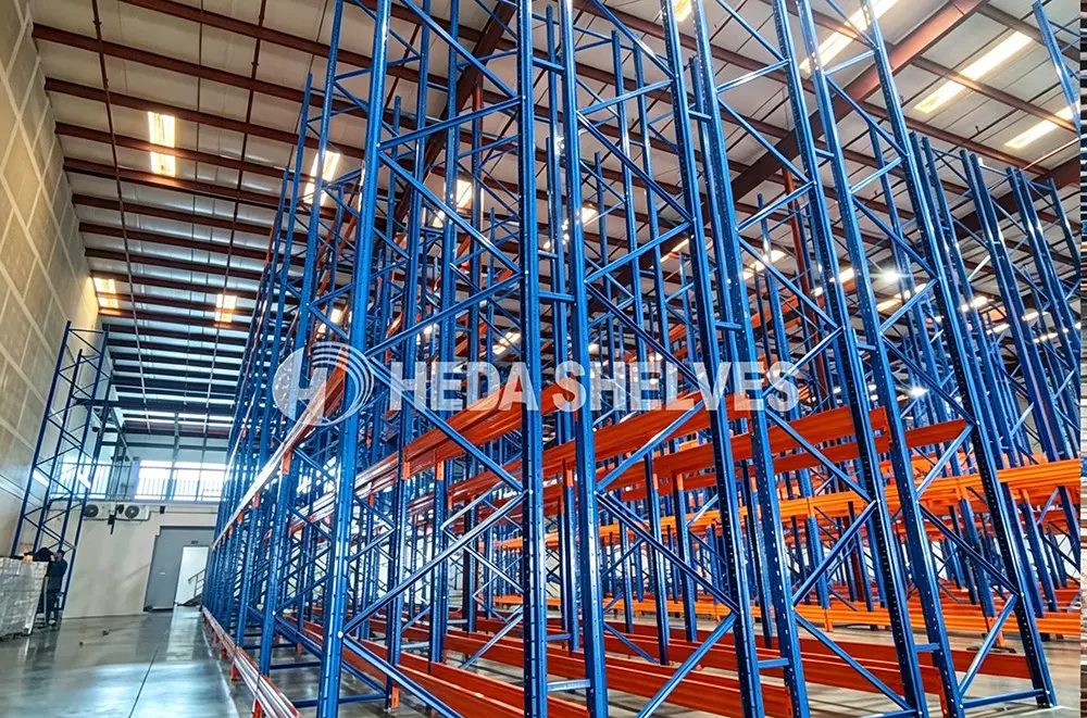 Upright frame mechanical bolting