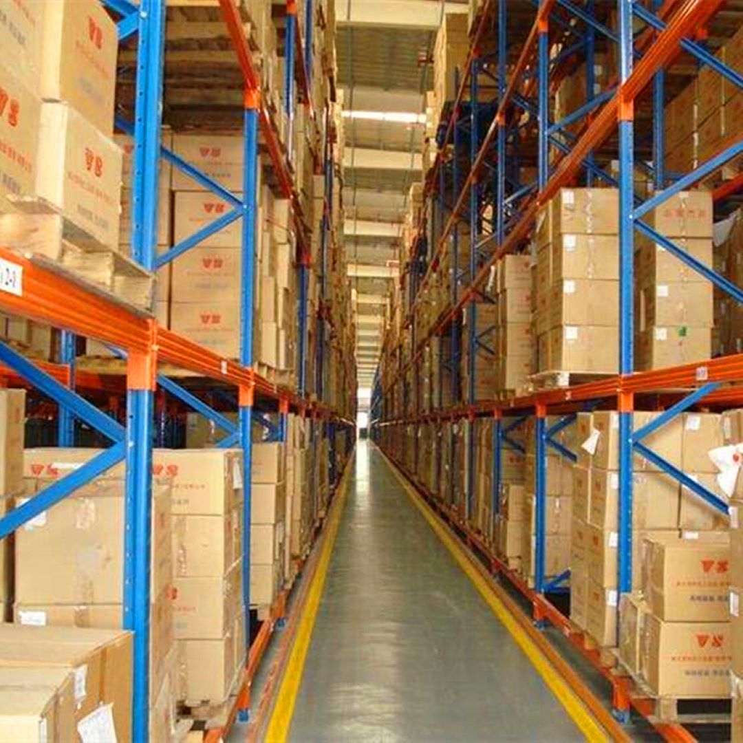 High Density Heavy Duty VNA Pallet Racking for Warehouse Storage Kaku Brand ISO/ Certified 1000-3000kg/layer Capacity