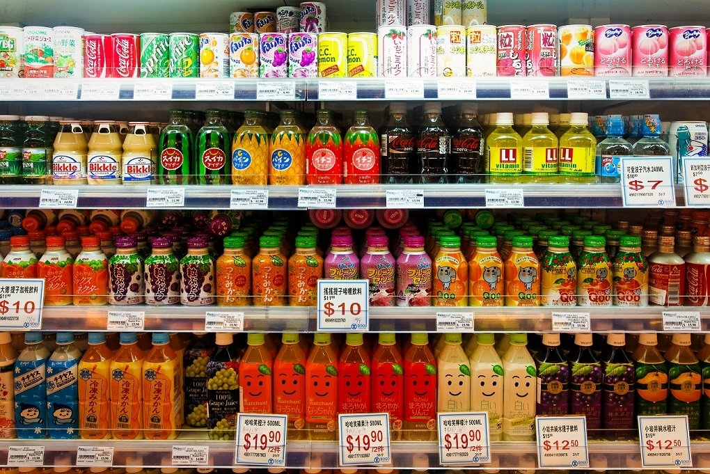 Stores Beverage Fridge Tilt and Gravity Flow Shelf Gravity Roller Shelf Sliding Shelf
