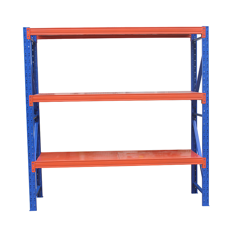 4 Layers 2000*600*2000mm Adjustable 200-500kg Storage Light Duty Shelves Long-span Racking for Warehouse