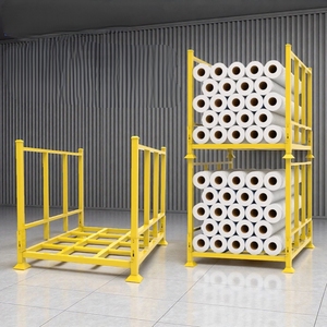 Removable Folding Stacking Rack Workshop Warehouse Cloth Rack