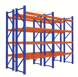Industrial Heavy Duty Metal Rack Storage Shelf Pallet Stacking Rack System