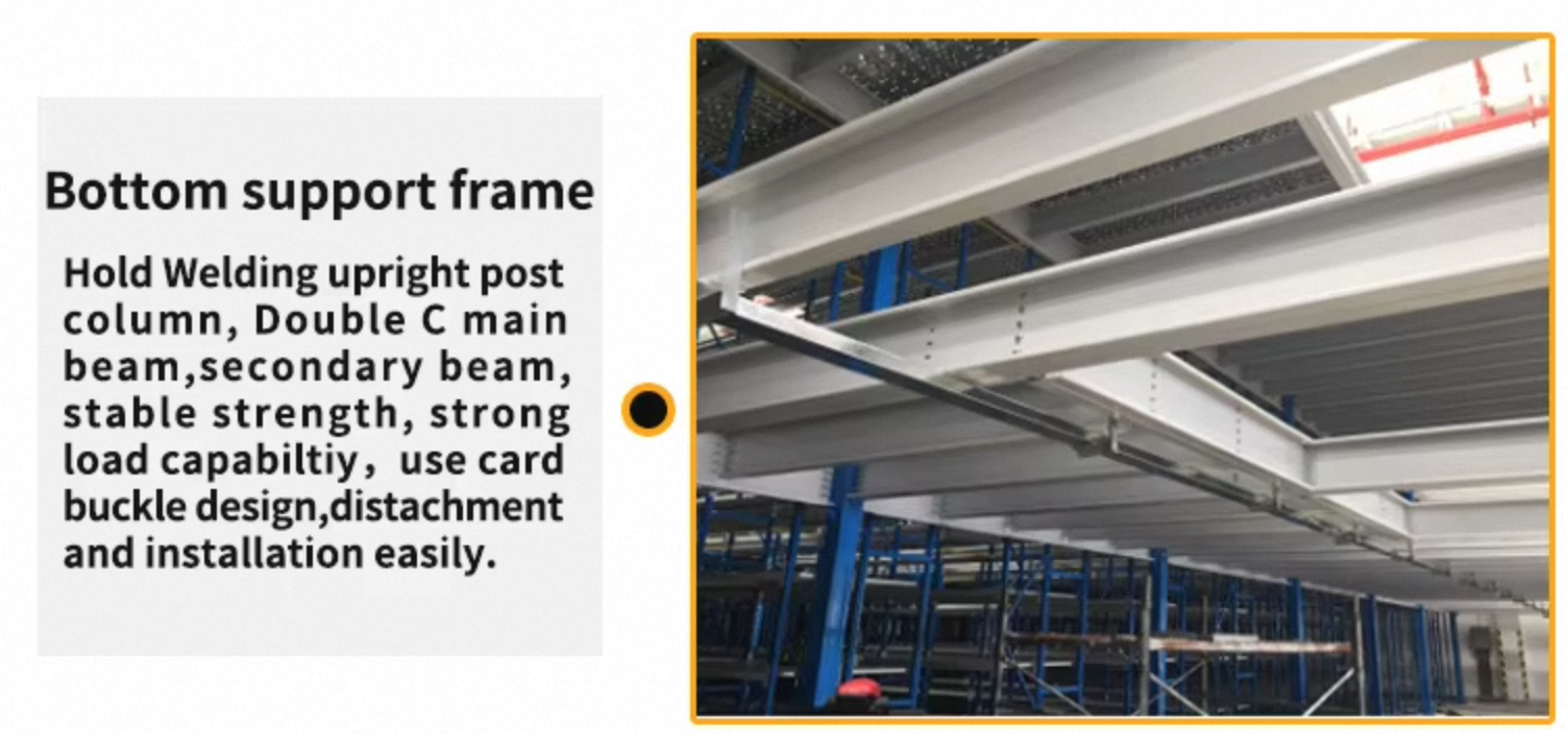 Mezzanine Shelving Structure