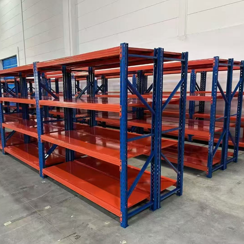Warehouse Shelf Rack Metal Shelf Rack Assembly Shelves for Warehouse Heavy Duty Assemble Pallet Racking with Wheels