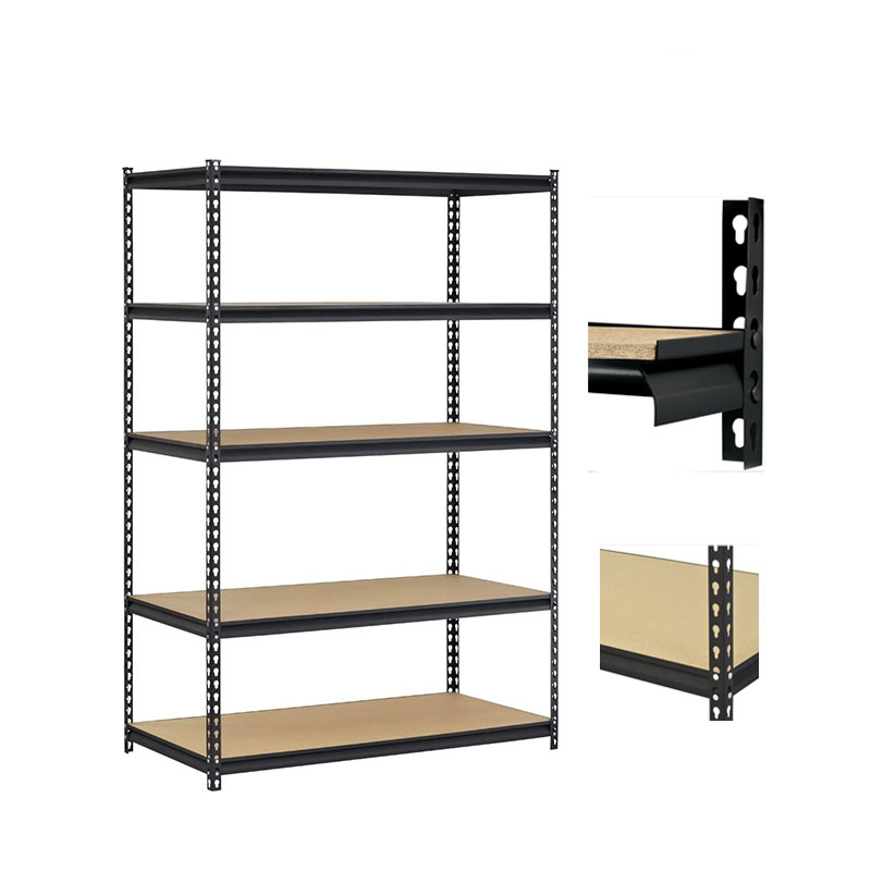 Light Duty Long Span Metal Rack Shelves Stacking Steel Racking System for Warehouse Storage