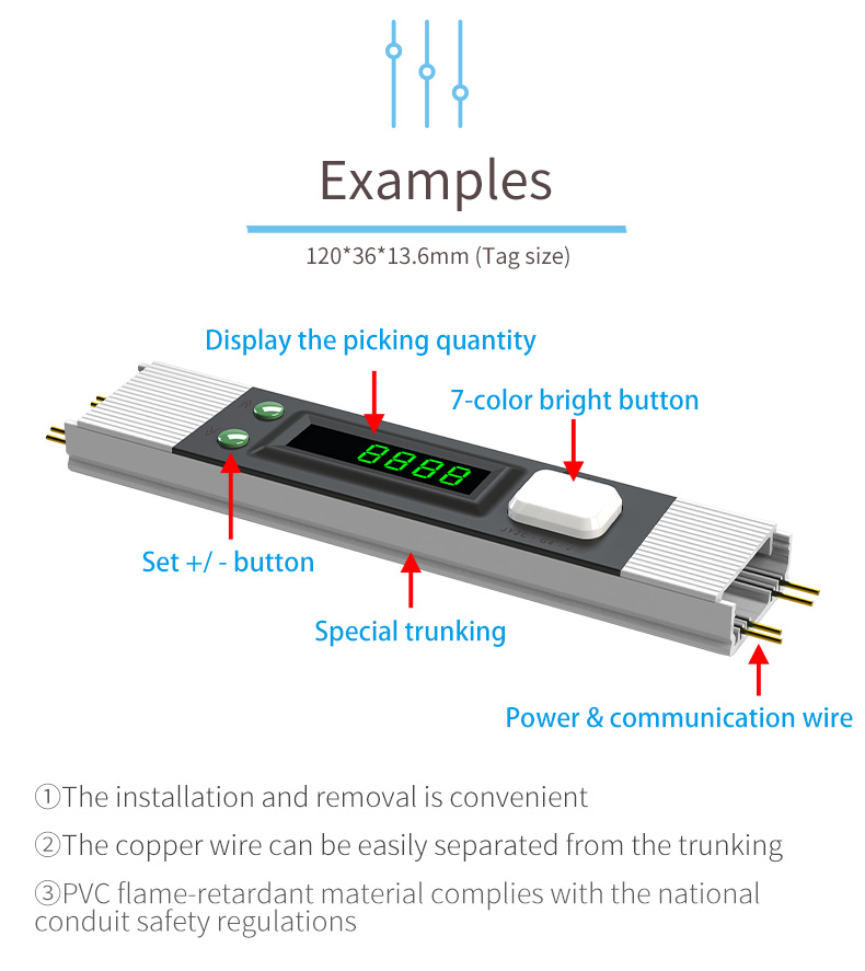 Factory Direct Smart Pick to Light Rack System 4 Digital Picking for Intelligent Inventory Management