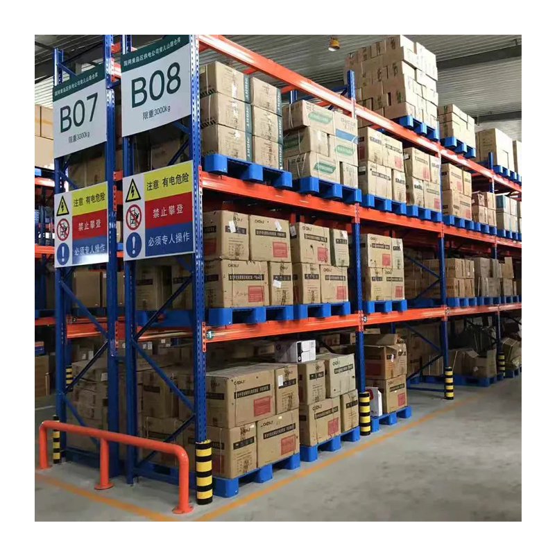 Heavy Duty Selective Pallet Rack 5 Ton Capacity Industrial Warehouse Storage Shelving System Adjustable Steel Rack