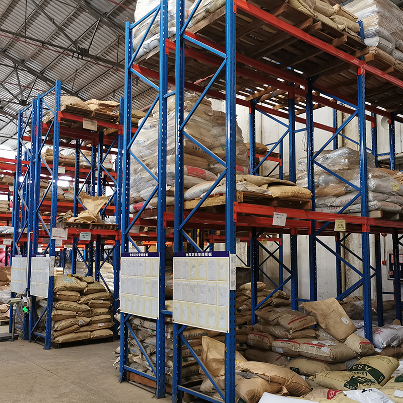Pallet Warehouse Storage Steel Pallet Racking Heavy Duty Selective Pallet Racking System Double Deep Beam