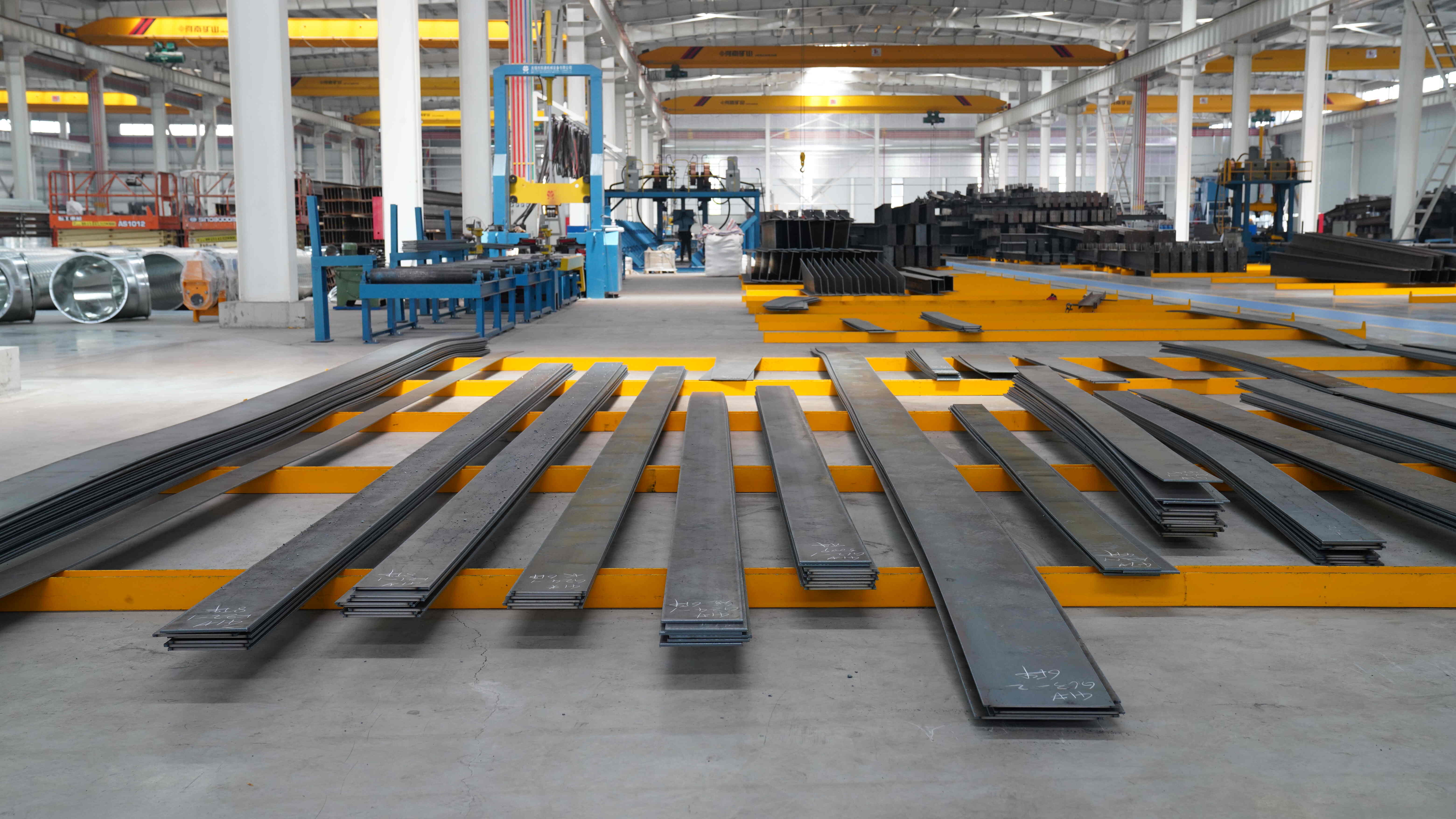 Heavy Steel Structure Component Processing Plant