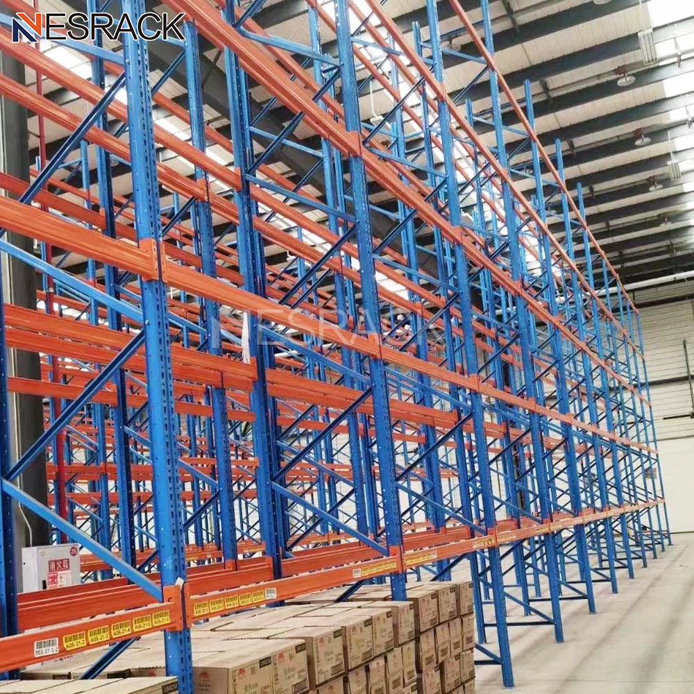 Heavy Duty Shelving 3000KGS Large Capacity Warehouse Storage Pallet Rack Shelving Unit Each Layer Stacking Racks & Shelves